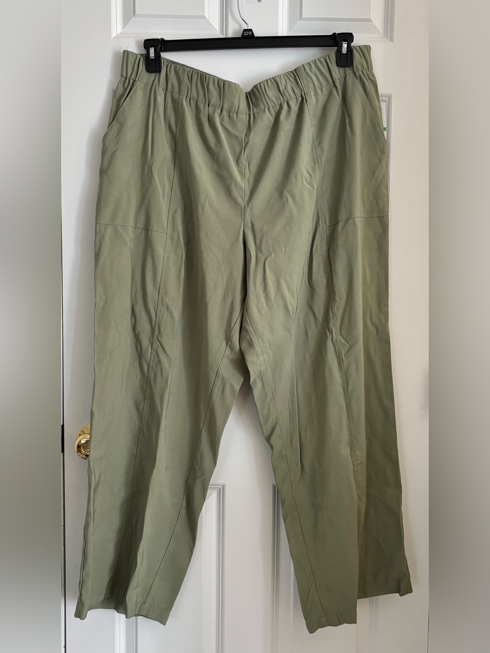Preswick & Moore Olive Elastic-Waist Joggers